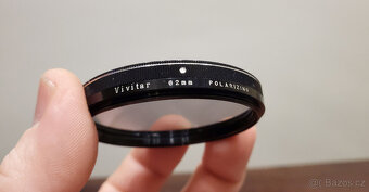 Polarizační CPL filtr Vivitar 62 mm - parádní stav - 2