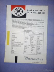 čz 125, 175, 250-originální prospekt-česky - 2