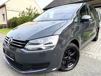 VOLKSWAGEN SHARAN 2.0TDI NAVIGACE,TAŽNÉ,ALU,WEBASTO,SERVISKA - 2