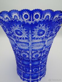 sada vázy barevný křišťál dekor paula ceasar crystal - 2