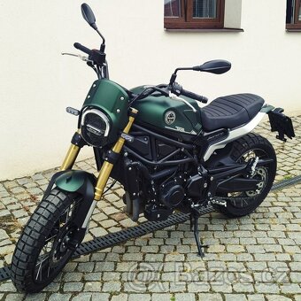 BENELLI - LEONCINO 800 TRAIL ZELENÁ - EURO 5 - PŘEDVÁDĚCÍ MO - 2