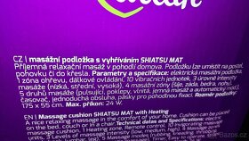 Masážní a vyhřívací podložka - 2