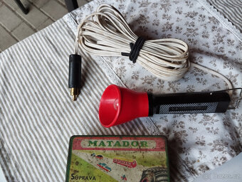 Autopřenoska Pal+plechová krabička Matador,svítilna,Škoda - 2