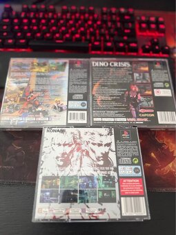 Dino crisis, metal gear, ctr crash prodej pouze komplet - 2