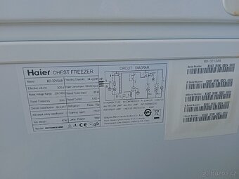 Pultový mrazák haier - 2