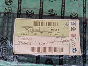 mřížka topení Škoda Felicia s klimatizací 6U0820585 - 2