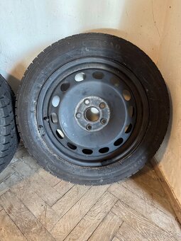 Kola plechy 5x112 NOVÉ pneu 205/55 R16 - 2