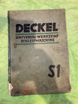 NÁSTROJOVÁ BRUSKA DECKEL S1 - 2
