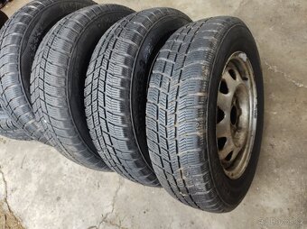 165/70 R13 ZIMNÍ PNEU polaris + DISKY 4X100mm FELICIA - 2