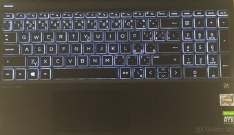 Herni notebook RTX 3050 Ryzen 5 5500H - 2