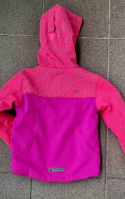 Dívčí softshellová bunda Alpine Pro, vel. 116-122, - 2