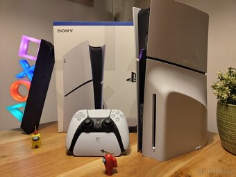 PS5 Slim s mechanikou, plně funkční s krabicí - 2