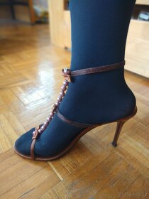 Kozene sandalky vel.40, 41 - 2