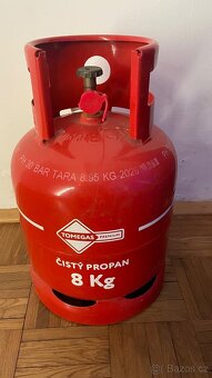 Tomegas plynová lahev plná 8kg - 2