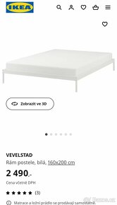 Postel IKEA 160×200 - 2