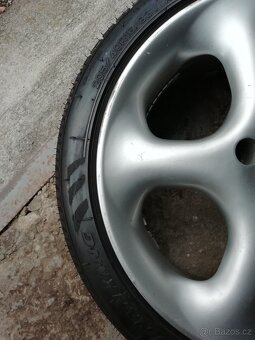 Nabídka - Alu kola 4x100 R16 s pneu 205/40 - 2