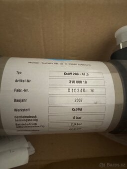 Tepelný výměník 47,5kw nový Behncke - 2