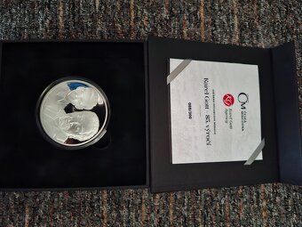 Stříbrná medaile - 5 OZ - Karel Gott - 85. výročí - 2