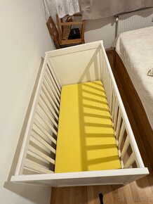 Dětská postýlka Ikea a Träumeland matrace - 2