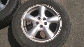 Originál ALU Subaru 6,5x16 et48 + pneu 215/60/16 - 2