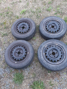 4ks plechových kol R13 4x100 Opel Astra - 2