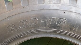 military pneumatiky 6,00 - 16 - 2