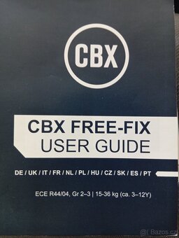 Autosedačka CBX free-fix - 2