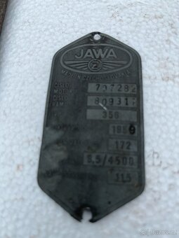 Moto veterán Jawa - 2