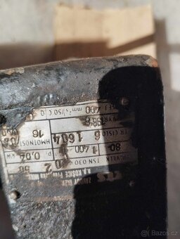 Motor s převodovkou 0,4 kW, 1:80 - 2