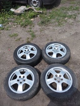 ALU kola 5x112 R16
Et 50
Pneu na dojetí . - 2