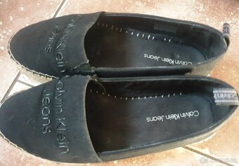 Černé espadrilky Calvin Klein Jeans - 2