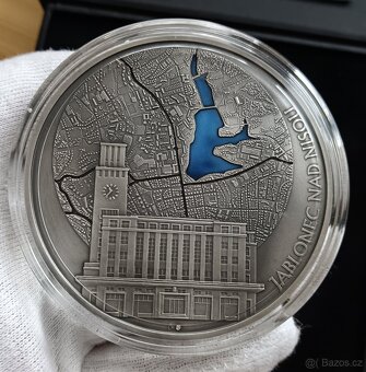 Stříbrná 10 uncová Medaile jen 300ks 30 let České Měny - 2