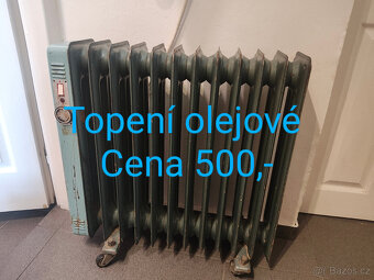 🔥 2 x výkonný olejový radiátor – 2000 W 🔥 - 2