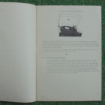 Servisní návod Gramofon Tesla NZC 421 - 2