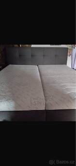 Bytelná manželská postel 180x200cm - 2