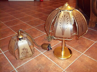 811 Stolní lampa a lustr (možno zakoupit jednotlivě) - 2