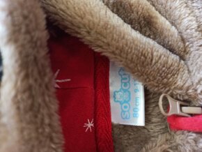 Plyšový overal sobík - 2