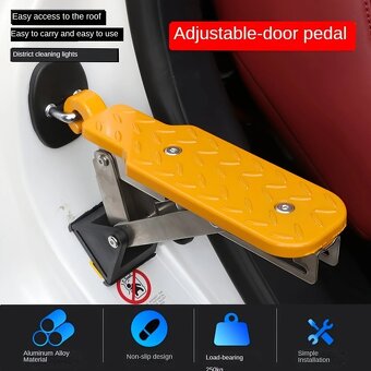 Stupátko na zámek dveří - zasílená vylepšená verze 250Kg - 2