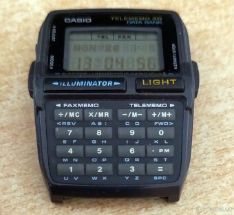 Casio Telememo 30, vintage hodinky s kalkulačkou - 2
