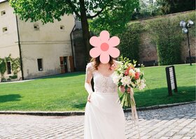 Svatební šaty vel. XS/34 - 2