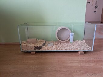 Sklenene akvarium 40x112cm - 2