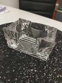 Křišťálový broušený popelník - 2