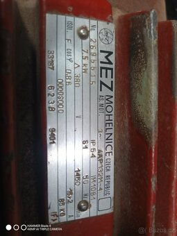 Patkový elektromotor Mez Mohelnice - 2