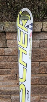 Sjezdové lyže Fischer+lyžáky Atomic - 2