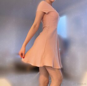 Růžové šaty, velikost 38/M - 2