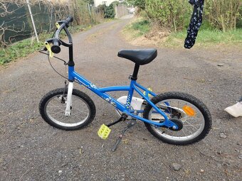 Modré kolo 16'' Decathlon - 2