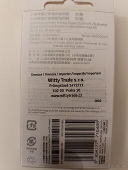 Fotopapír Xiaomi - 2