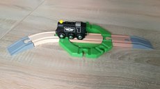 Vláčkodráha Brio Ikea Lidl koleje - rampa - 2