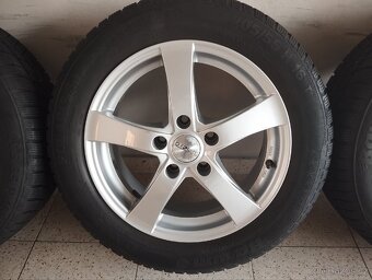ALU 5x114,3 r16x6,5j ET 48, 205/55/16 Barum Polaris - 2