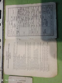 Škoda 100 1970 SPZ a doklady - 2